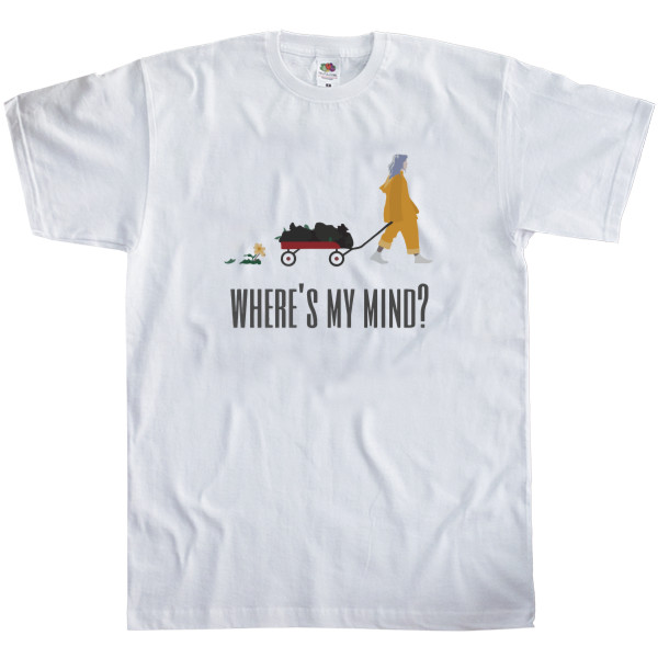 Men's T-Shirt Fruit of the loom - Where is my mind - Mfest