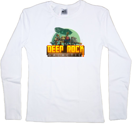 Women's Longsleeve Shirt - deep rock galactic 5 - Mfest