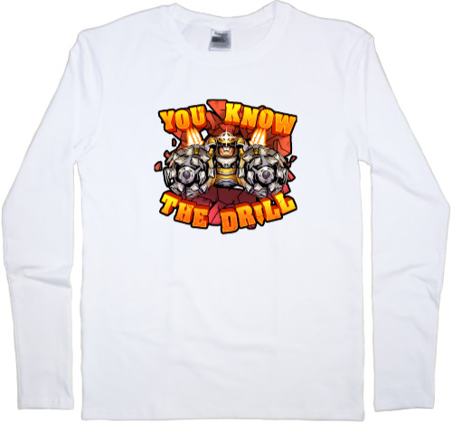 Men's Longsleeve Shirt - deep rock galactic 10 - Mfest