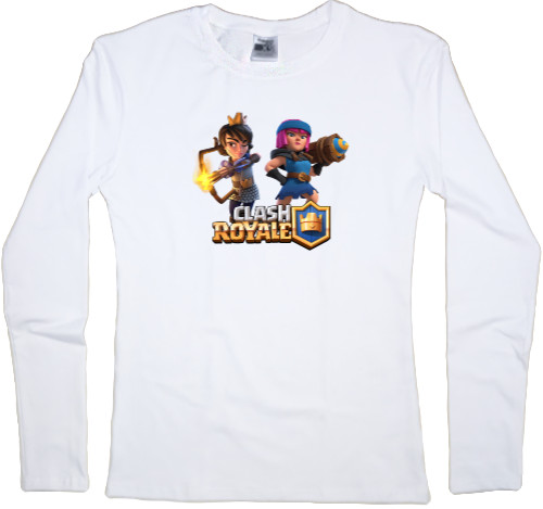 Women's Longsleeve Shirt - Clash royale 2 - Mfest