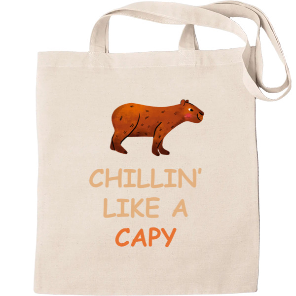 Tote Bag - Chillin' Like a Capy - Mfest