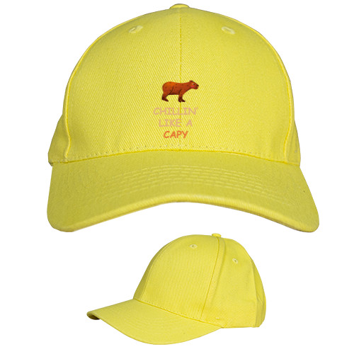 Kids' Baseball Cap 6-panel - Chillin' Like a Capy - Mfest