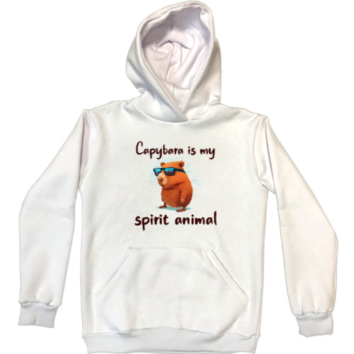 Unisex Hoodie - Capybara is my spirit animal - Mfest