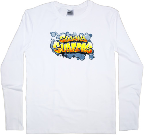 Kids' Longsleeve Shirt - Subway Surfers logo - Mfest