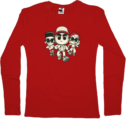 Women's Longsleeve Shirt - Subway Surfers Team - Mfest