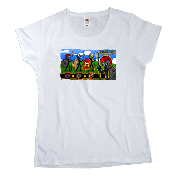 Women's T-shirt Fruit of the loom - Stick War Legacy - Mfest