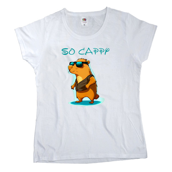 Women's T-shirt Fruit of the loom - so cappy - Mfest