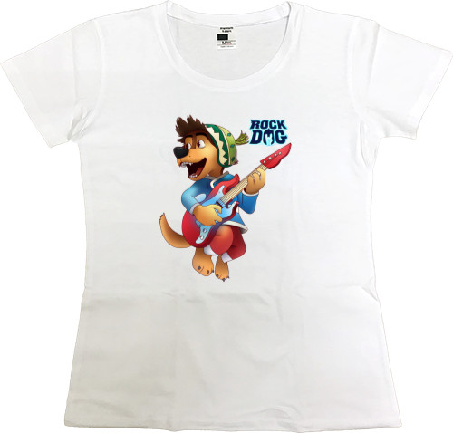 Women's Premium T-Shirt - rock dog - Mfest