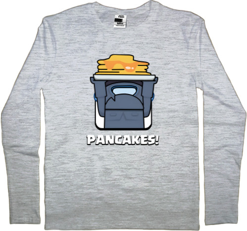 Men's Longsleeve Shirt - PANCAKES - Mfest