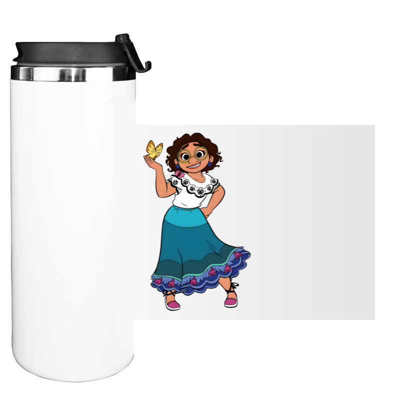 Water Bottle on Tumbler - Mirabel Madrigal - Mfest