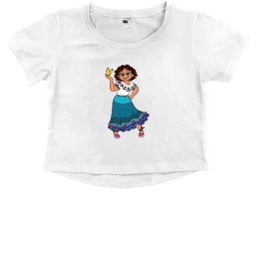 Kids' Premium Cropped T-Shirt - Mirabel Madrigal - Mfest