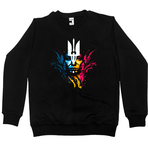 Kids' Premium Sweatshirt - Face of Ukraine - Mfest