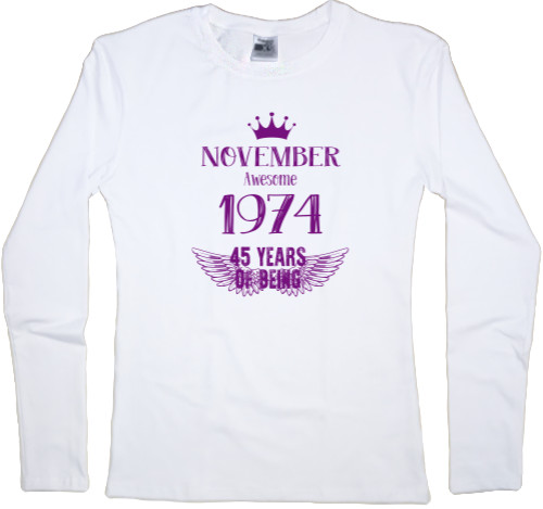 Women's Longsleeve Shirt - About age - Mfest