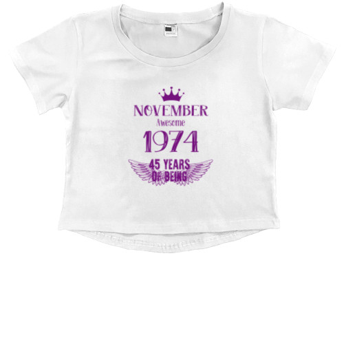 Kids' Premium Cropped T-Shirt - About age - Mfest