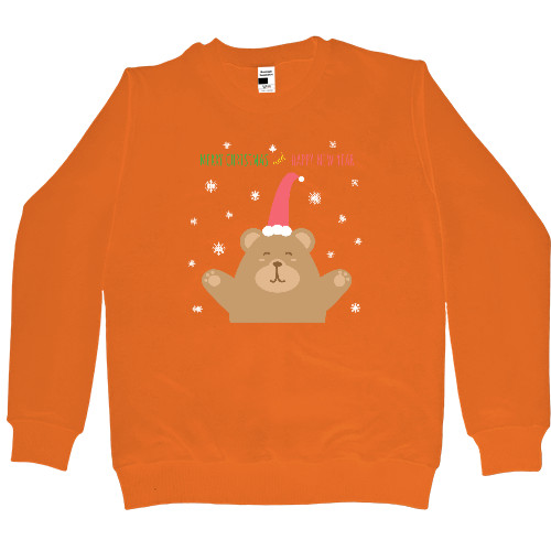 Women's Premium Sweatshirt - Christmas bear - Mfest