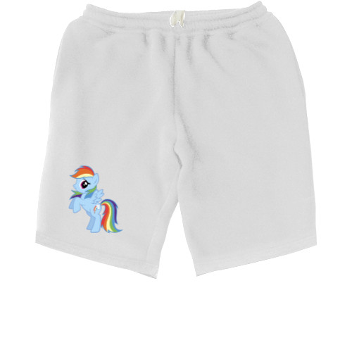 Men's Shorts - My little pony Rainbow Dash - Mfest