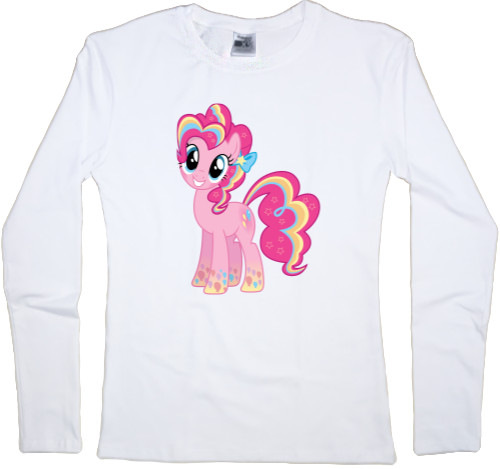 Women's Longsleeve Shirt - My little pony Pinkie Pie - Mfest