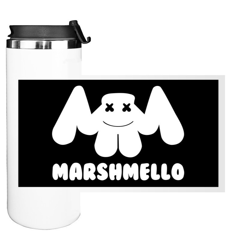 Water Bottle on Tumbler - Marshmallow 25 - Mfest