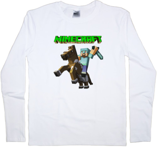 Men's Longsleeve Shirt - Minecraft 17 - Mfest