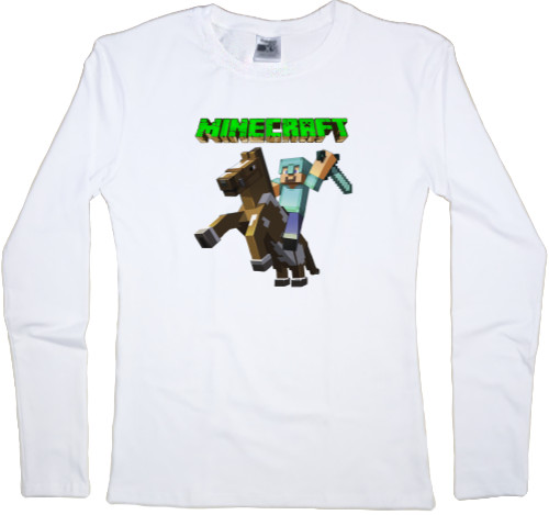 Women's Longsleeve Shirt - Minecraft 17 - Mfest