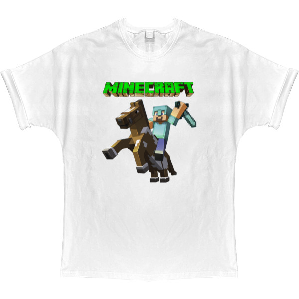 T-shirt Oversize - Minecraft 17 - Mfest