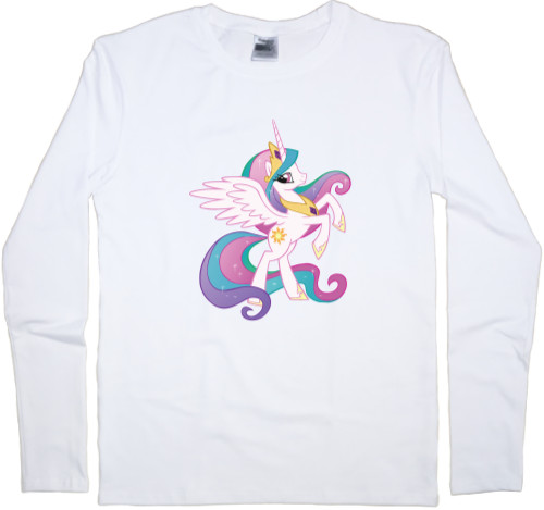 Men's Longsleeve Shirt - Princess Celestia - Mfest