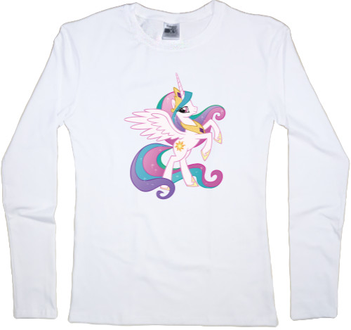 Women's Longsleeve Shirt - Princess Celestia - Mfest