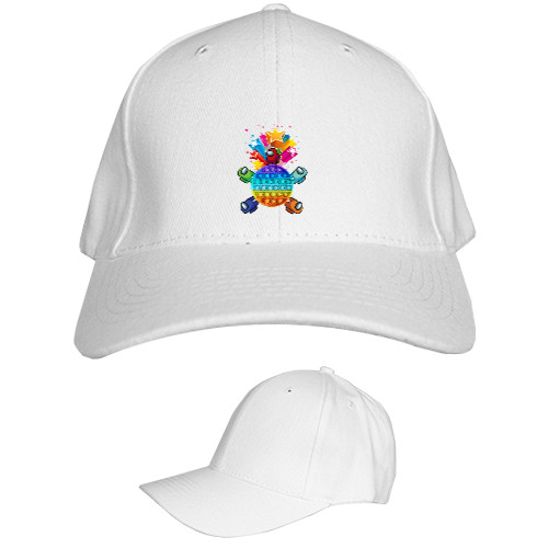 Kids' Baseball Cap 6-panel - Pop it and Among as - Mfest