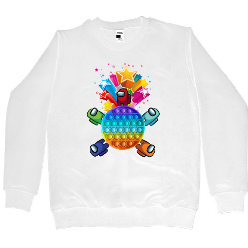 Women's Premium Sweatshirt - Pop it and Among as - Mfest