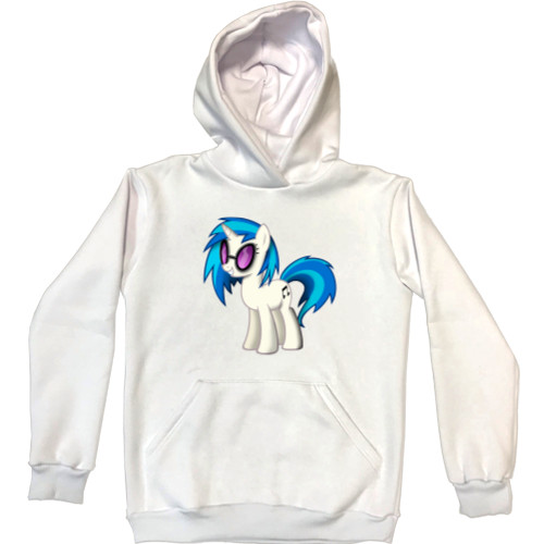 Unisex Hoodie - pony disc jockey - Mfest