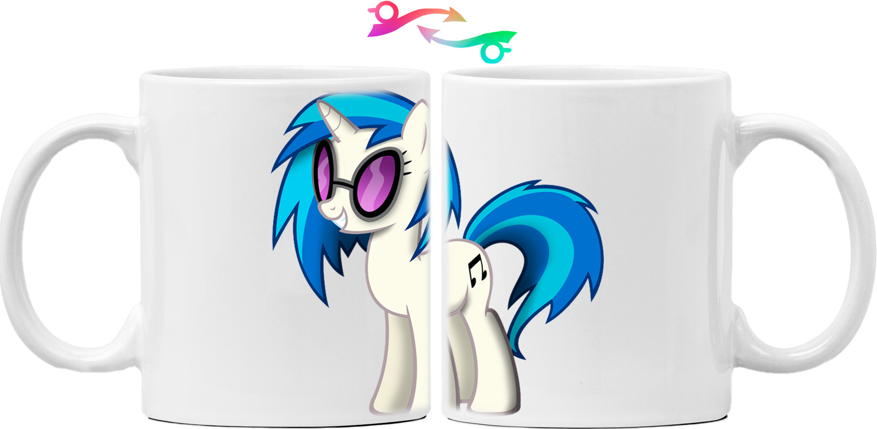 Mug - pony disc jockey - Mfest