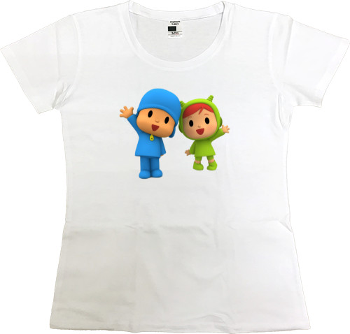 Women's Premium T-Shirt - Pocoyo - Mfest