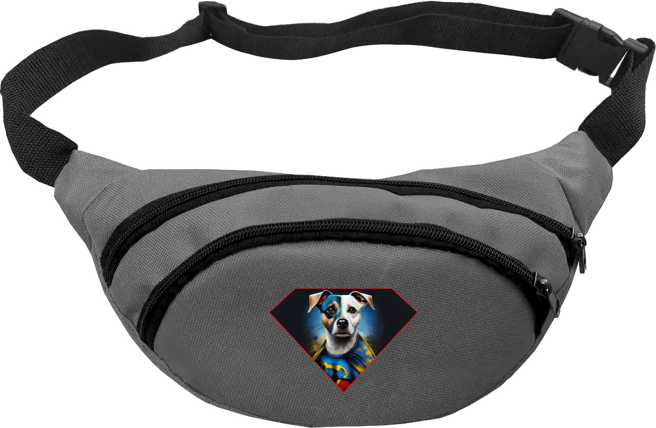 Fanny Pack - Dog Patron super man - Mfest