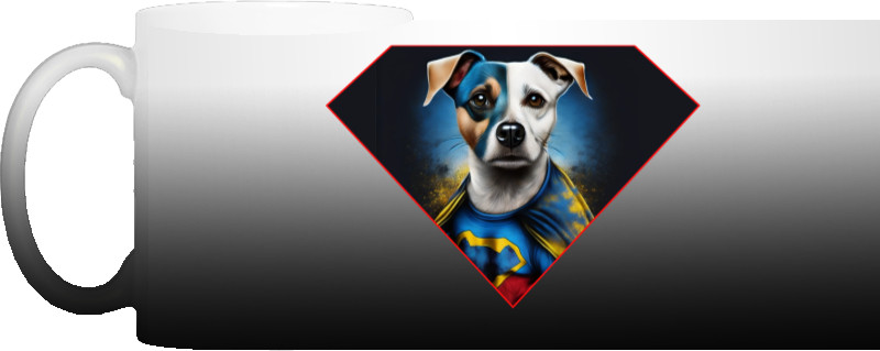 Dog Patron super man