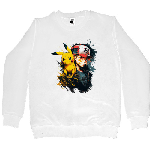 Women's Premium Sweatshirt - Pikachu art - Mfest