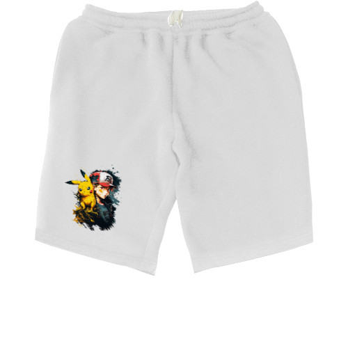 Men's Shorts - Pikachu art - Mfest