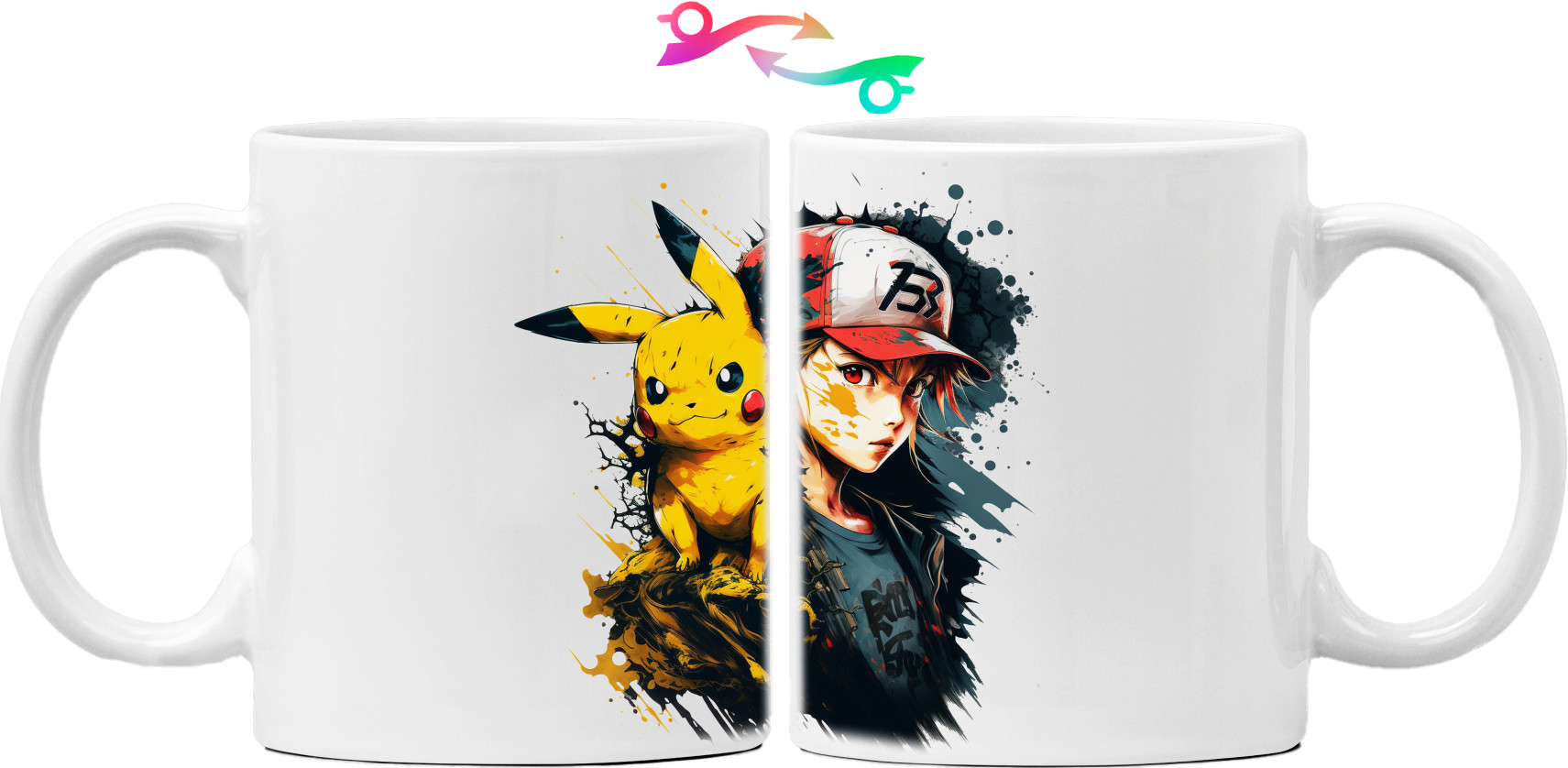 Mug - Pikachu art - Mfest