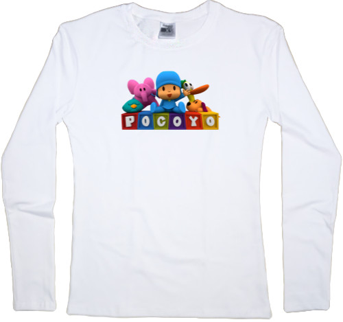 Women's Longsleeve Shirt - Pocoyo - Mfest