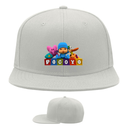 Snapback Baseball Cap - Pocoyo - Mfest