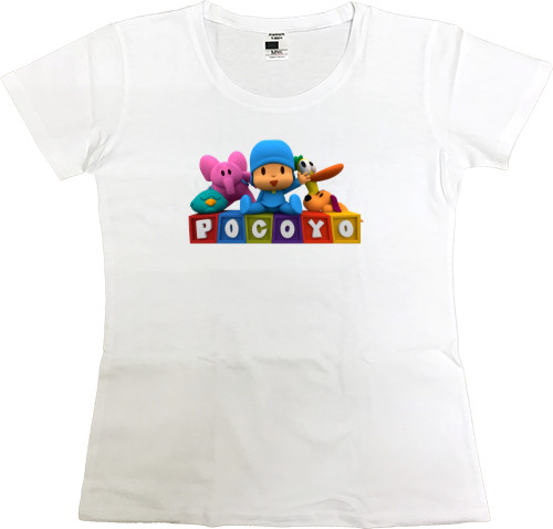 Women's Premium T-Shirt - Pocoyo - Mfest