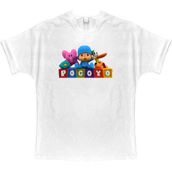 T-shirt Oversize - Pocoyo - Mfest