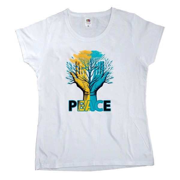 Women's T-shirt Fruit of the loom - Pease - Mfest