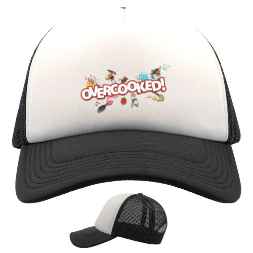 Kids' Trucker Cap - Overcooked 1 - Mfest