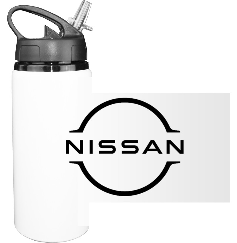 Бутылка для воды - Nissan new logo - Mfest