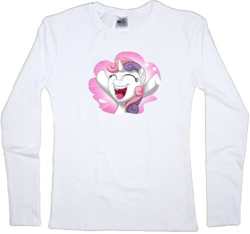 Women's Longsleeve Shirt - My Little Pony Friendship is amazing - Mfest