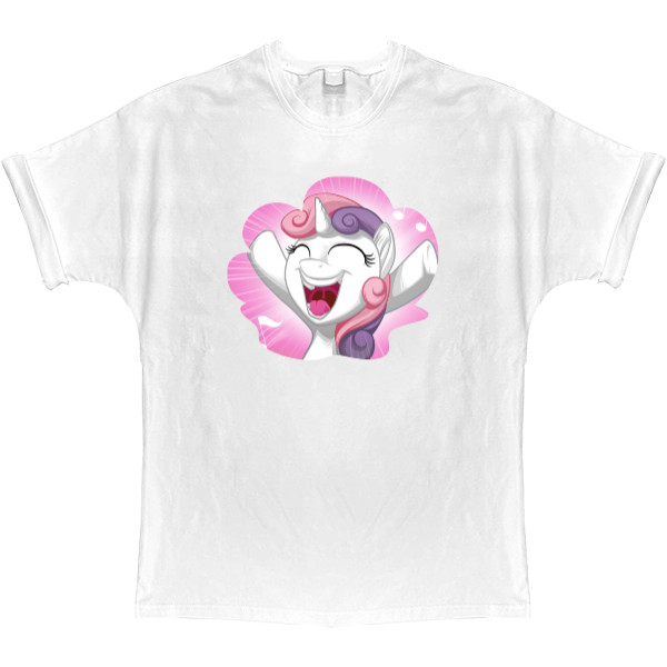 T-shirt Oversize - My Little Pony Friendship is amazing - Mfest