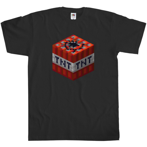 Kids' T-Shirt Fruit of the loom - Minecraft TNT - Mfest