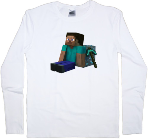 Men's Longsleeve Shirt - Minecraft 34 - Mfest