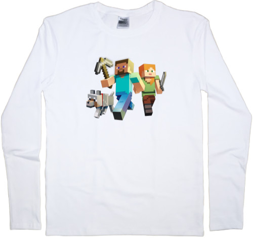 Men's Longsleeve Shirt - MINECRAFT 26 - Mfest