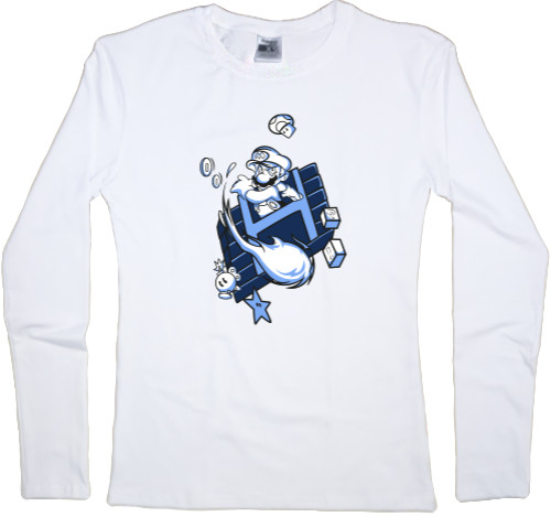 Women's Longsleeve Shirt - Mario 7 - Mfest